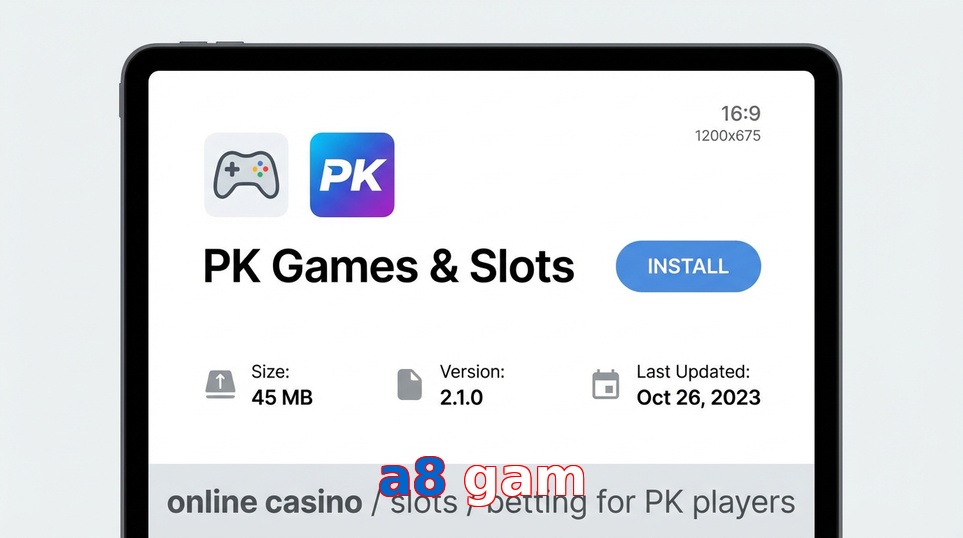 Game list for A8 Gam gameapk section